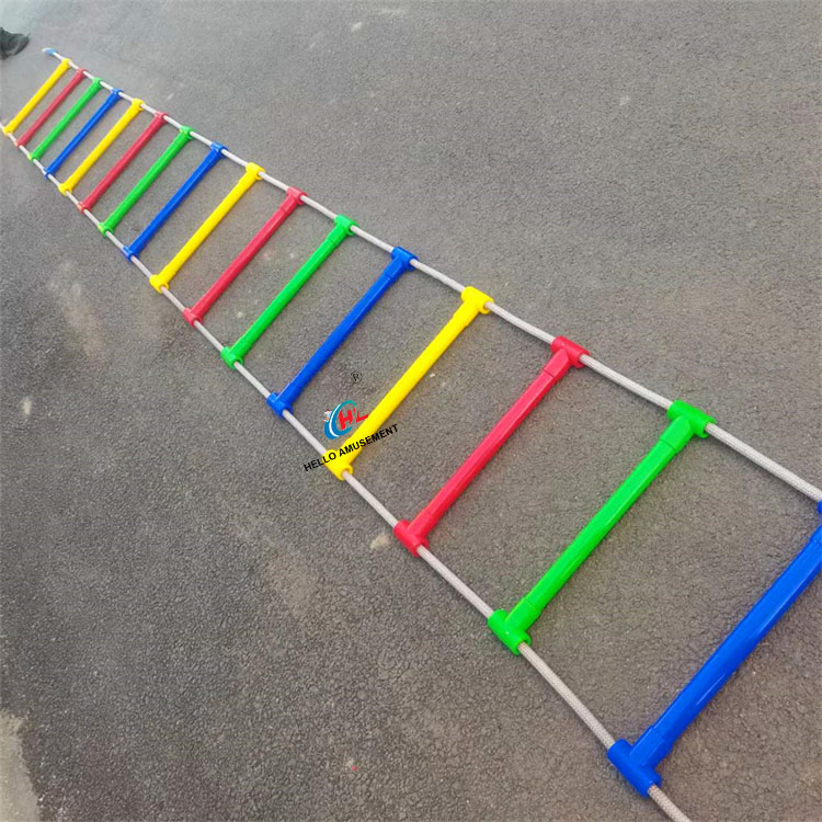 Colorful plastic cross-file climbing ladder accessories 3