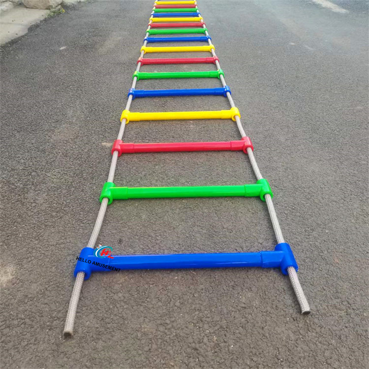 Colorful plastic cross-file climbing ladder accessories 4