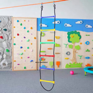 Colorful plastic cross-file climbing ladder accessories 6