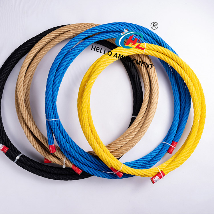 Composite Steel Wire Children's Play Equipment Climbing Rope 10