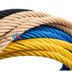 Composite Steel Wire Children's Play Equipment Climbing Rope 5