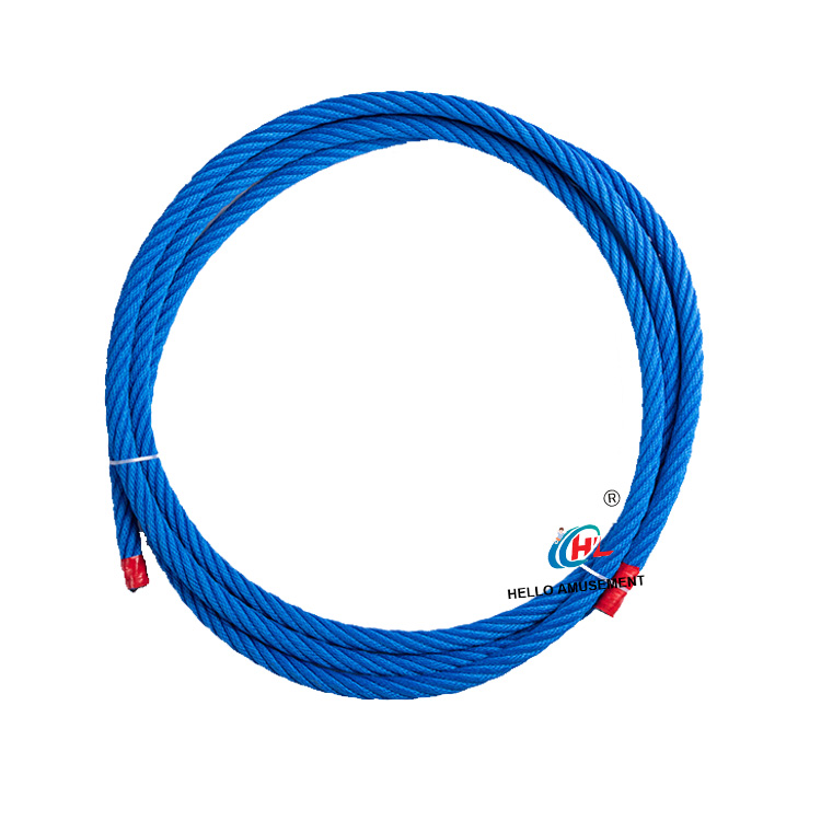 Composite Steel Wire Children's Play Equipment Climbing Rope 9