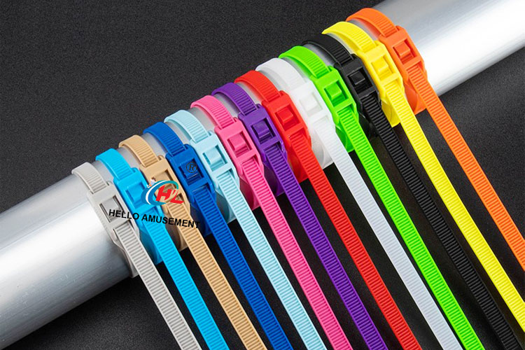 Naughty Fort Special Color Nylon Ties Environmental Protection Bundling Belt 15