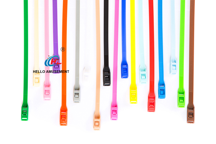 Naughty Fort Special Color Nylon Ties Environmental Protection Bundling Belt 16
