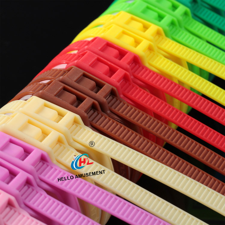 Naughty Fort Special Color Nylon Ties Environmental Protection Bundling Belt 5