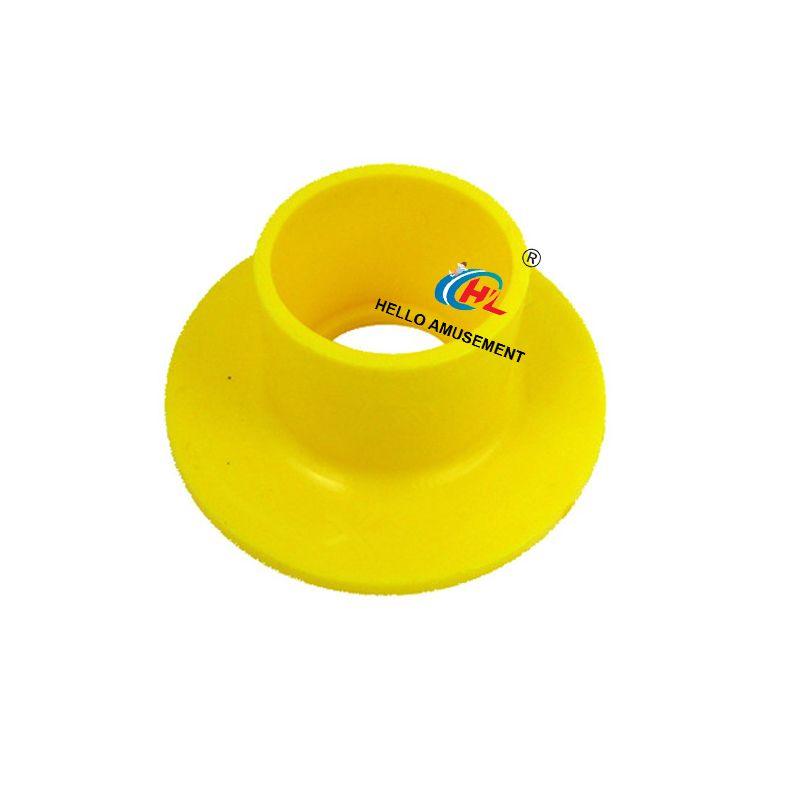 Naughty castle plastic foot cover support tube base playground accessories 1