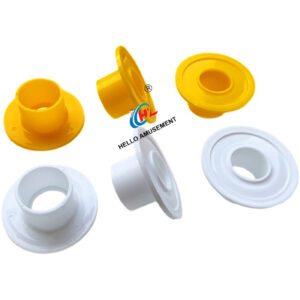 Naughty castle plastic foot cover support tube base playground accessories 3