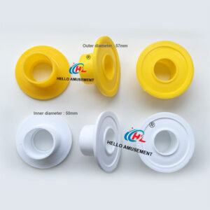 Naughty castle plastic foot cover support tube base playground accessories 5