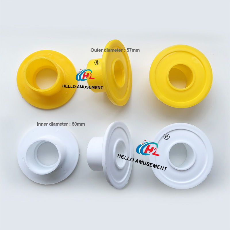 Naughty castle plastic foot cover support tube base playground accessories 5