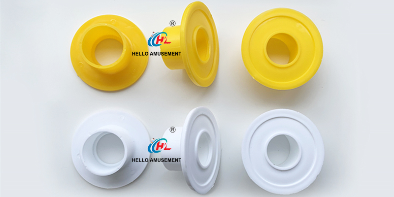 Naughty castle plastic foot cover support tube base playground accessories 8