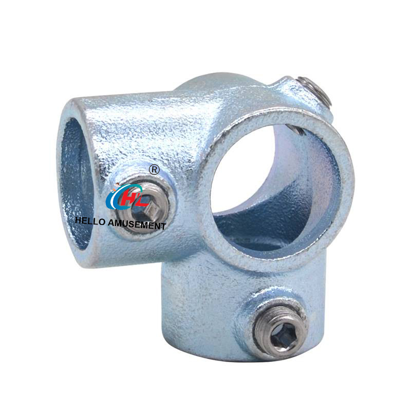 Naughty castle steel pipe round pipe connectors protective fence around the connection accessories 3