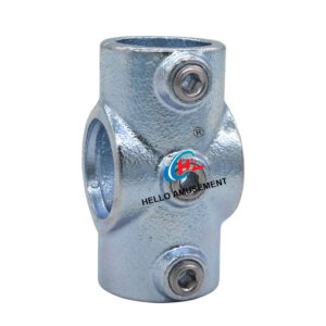 Naughty castle steel pipe round pipe connectors protective fence around the connection accessories 5
