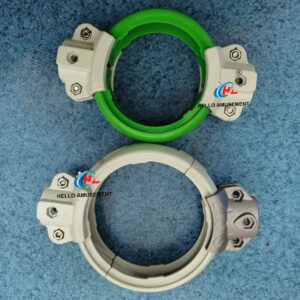 Outdoor Play Ground Aluminium Spare Parts Pipes Fastener Connectors 13