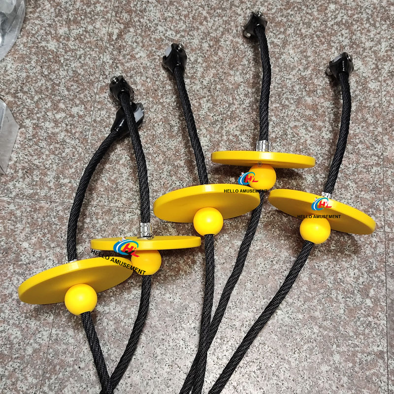 PE plastic disc toy climbing rope accessories 9