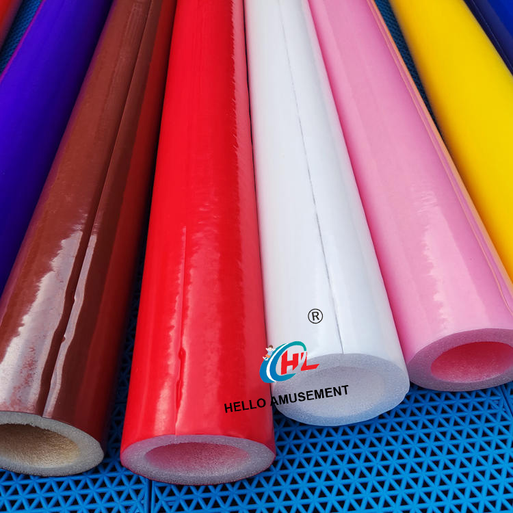 PVC Pipe Indoor Playground Sheathing Steel Pipe Soft Package Foam Pipe 2