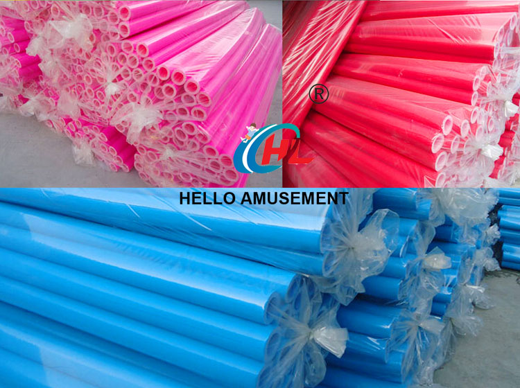 PVC Pipe Indoor Playground Sheathing Steel Pipe Soft Package Foam Pipe 5