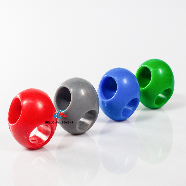 Plastic One-piece Colorful Cross Buckle Climbing Rope Net Connector for 14mm or 16mm Rope 11