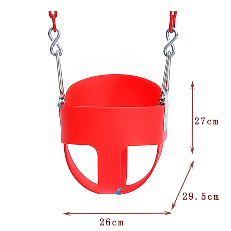 Plastic swing seats sensory swing basket accessories for toddler playground 4
