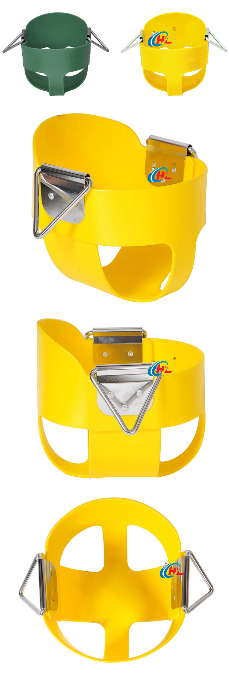 Plastic swing seats sensory swing basket accessories for toddler playground 7