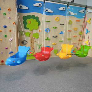 Plastic swing seats swing hangers parts of indoor outdoor playground 6