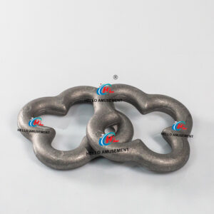 Plum Shaped Rope Net Metal Fittings For Playground 2