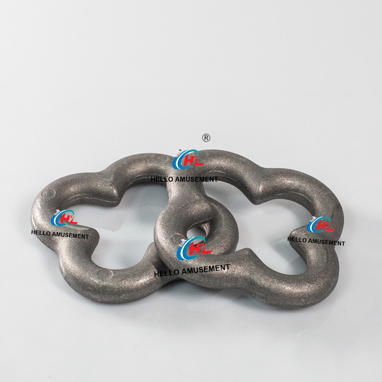 Plum Shaped Rope Net Metal Fittings For Playground 2