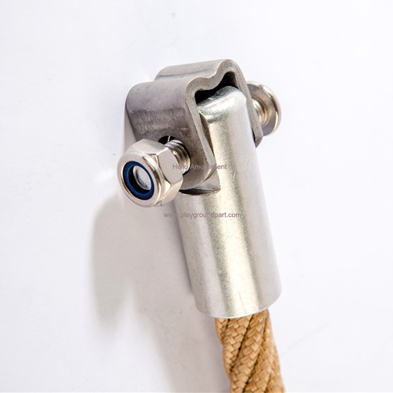 Rope End Ferrule for Climbing Playground