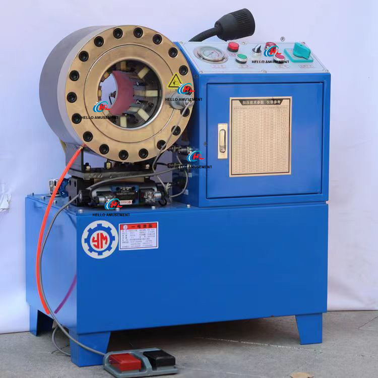 Rope Fixing Connector, Playground Pipes and Tubes Compressing Machine 1