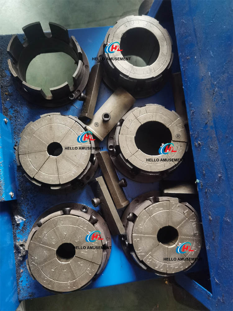 Rope Fixing Connector, Playground Pipes and Tubes Compressing Machine 7