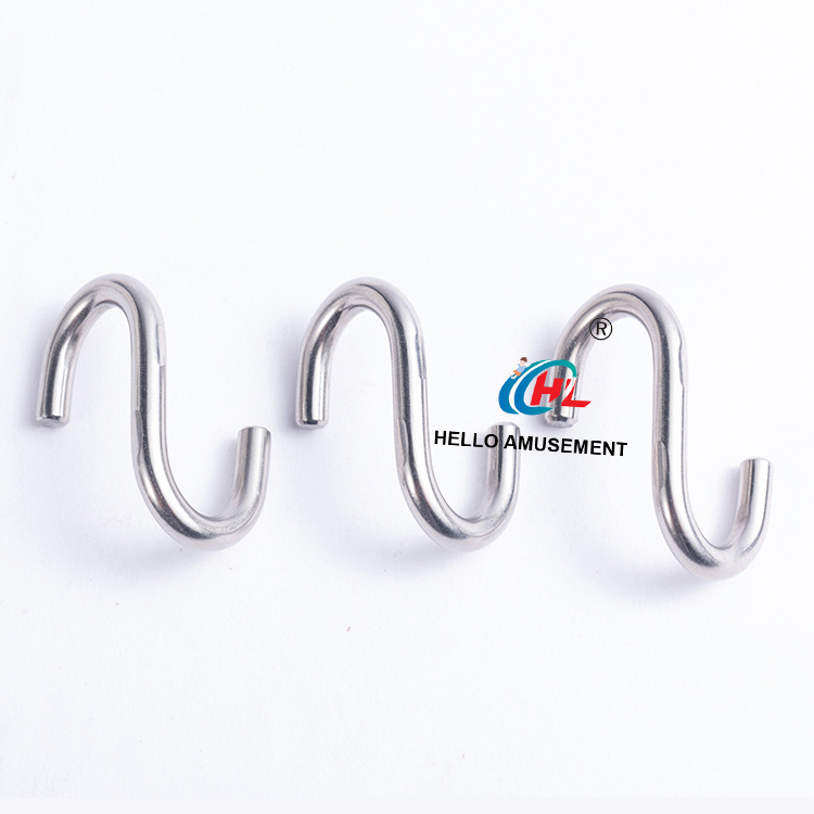 S-type stainless steel connection buckle children's climbing net accessories 1