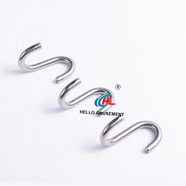 S-type stainless steel connection buckle children's climbing net accessories 2