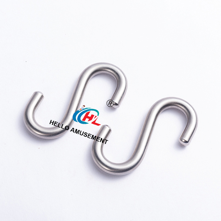 S-type stainless steel connection buckle children's climbing net accessories 3