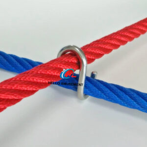 S-type stainless steel connection buckle children's climbing net accessories 5