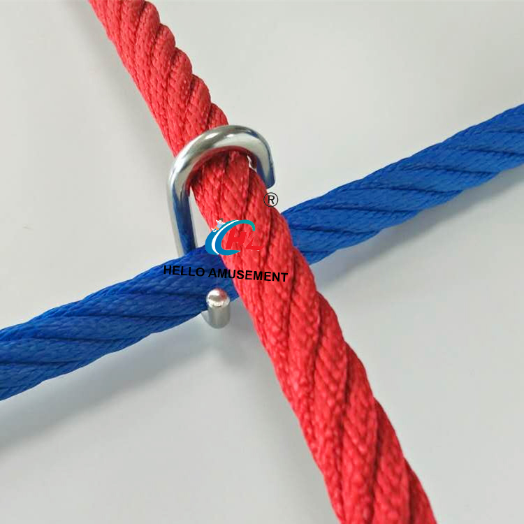 S-type stainless steel connection buckle children's climbing net accessories 6