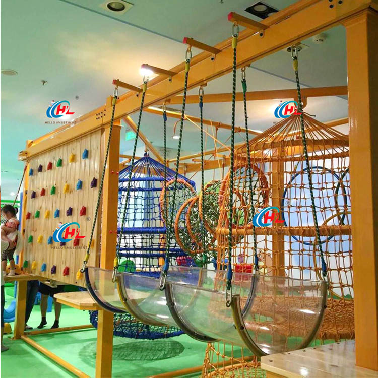 Single Steel Core Adventure Playground 16 mm Ropes for Outdoor 11