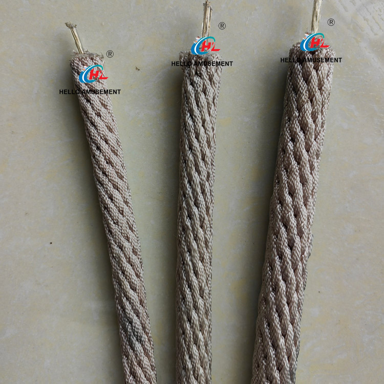 Single Steel Core Adventure Playground 16 mm Ropes for Outdoor 5
