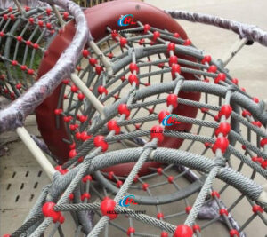 Single Steel Core Adventure Playground 16 mm Ropes for Outdoor 8
