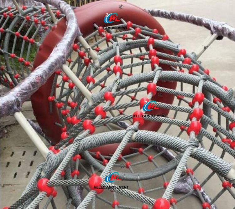 Single Steel Core Adventure Playground 16 mm Ropes for Outdoor 8