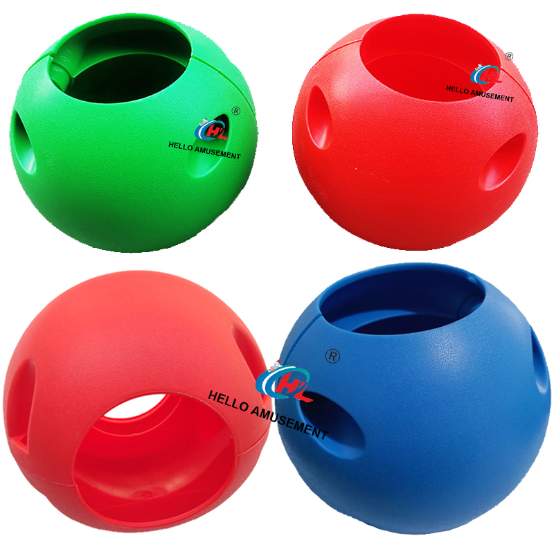 Size Optional Playground Accessory Outdoor Plastic Flange Ball Parts 4