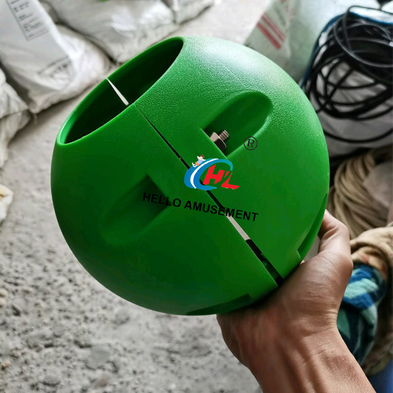 Size Optional Playground Accessory Outdoor Plastic Flange Ball Parts 7