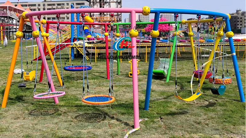 Size Optional Playground Accessory Outdoor Plastic Flange Ball Parts 8