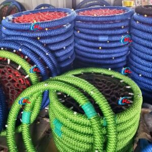 Soft Material 3-strand 22 mm Outdoor Playground Swing Winding Ropes 4