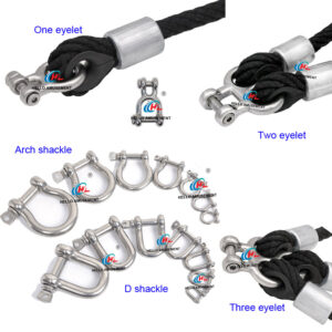 Stainless Steel D shackle Arch Shackle 12