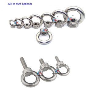 Stainless Steel Eye Nuts Eye Screws 1