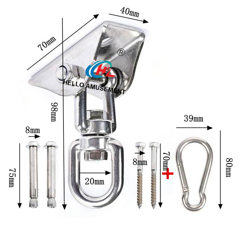 Stainless steel swing hangers swing accessories 19