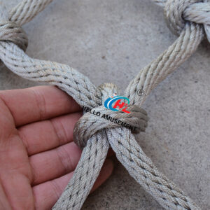 Steel Wire Core Rope Nylon Mesh Rope Children's Climbing Net 3