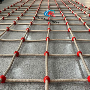 Steel Wire Core Rope Nylon Mesh Rope Children's Climbing Net 4