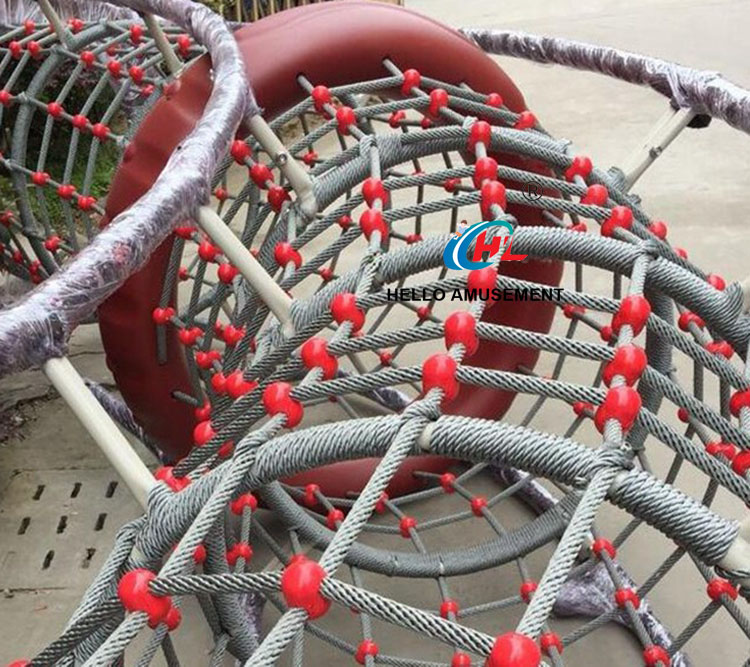 Steel Wire Core Rope Nylon Mesh Rope Children's Climbing Net 7