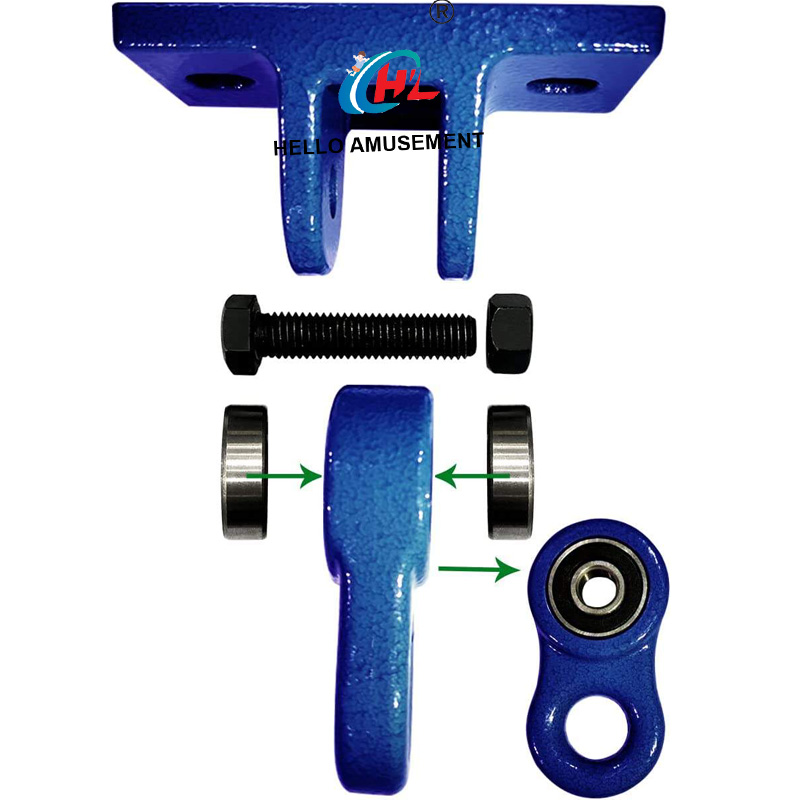Wooden Playground Beam Swing Hanger With Bearing 9